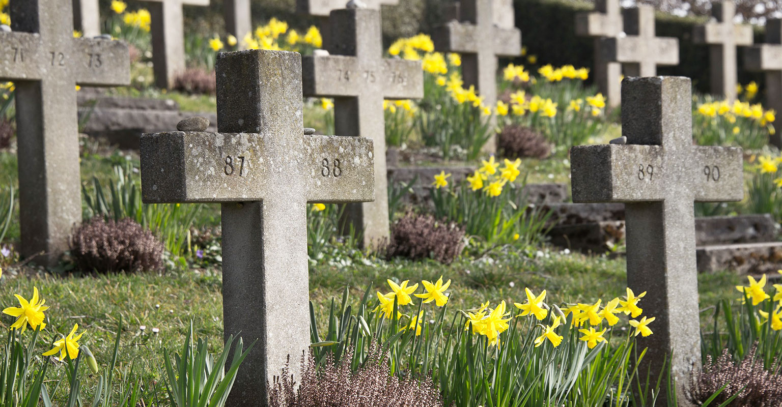 You meet with our funeral director.